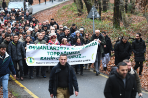 Silivri Çevre Derneği, 'Belgrad Ormanı imara açılmasın' eylemine destek verdi 