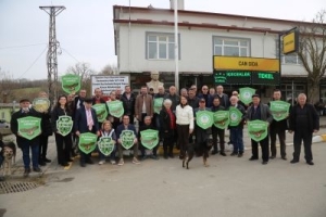 Derneğimiz Danamandıra'da RES kapasite artışına karşı eylemdeydi